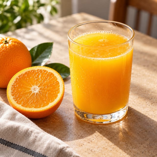 Organic Orange Juice.