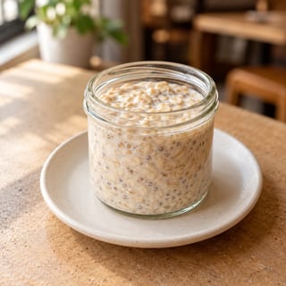 Seasonal infused Overnight Oats