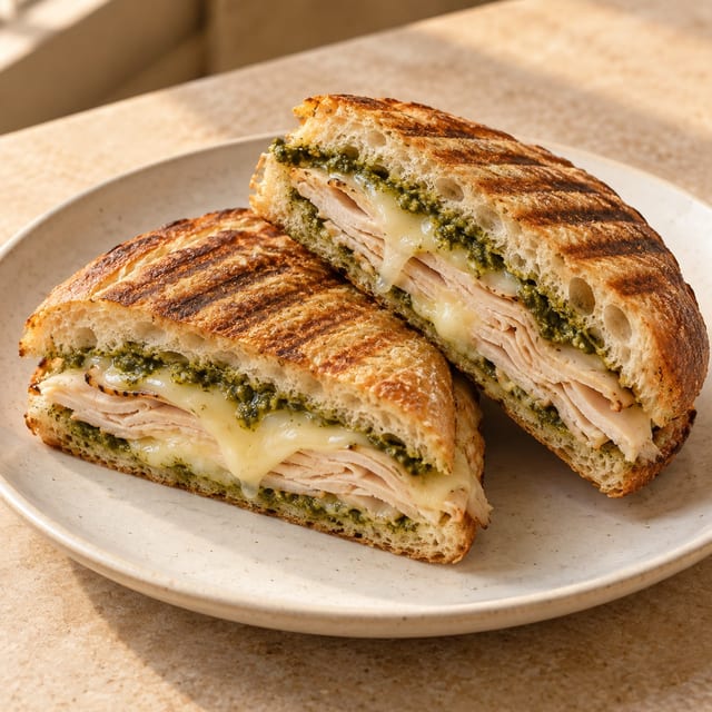 Panini Turkey Pesto.