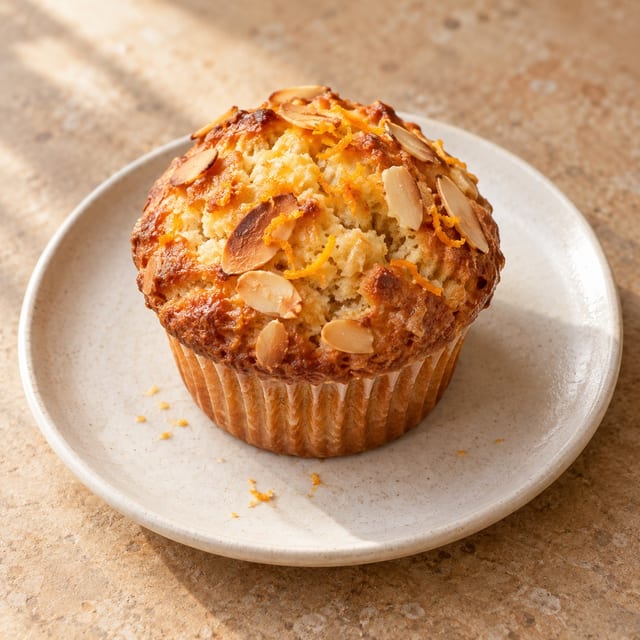 GF Almond Orange Muffin.