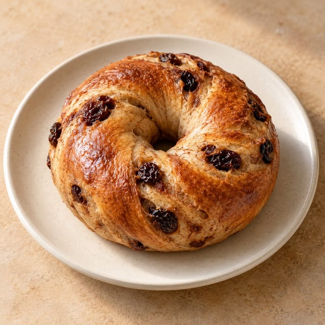 Cinnamon Raisin Bagel.