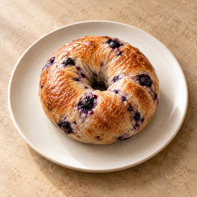 Blueberry Bagel.
