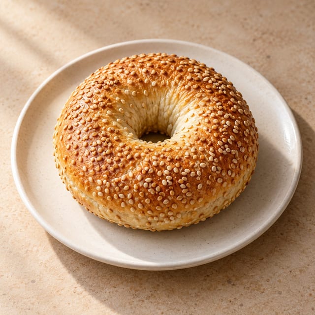 Sesame Bagel.