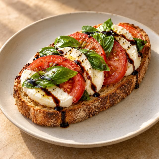 Caprese Toast.
